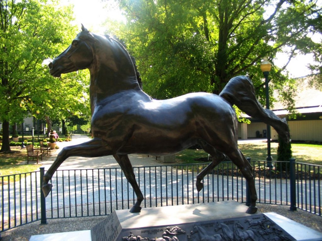 Justin Morgan Horse Monument