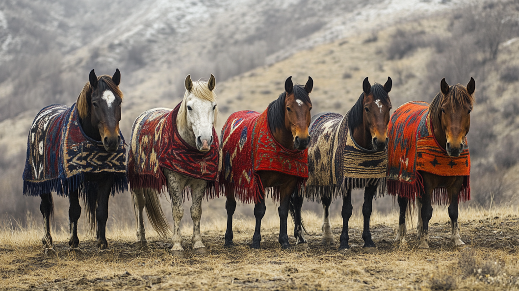 evolution of horse blankets